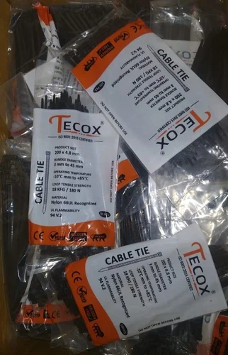 Black Nylon Cable Tie Suppliers in India | Yogi Enterprises